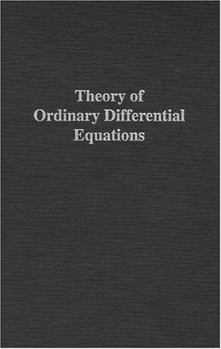Portada de Theory of ordinary differential equations