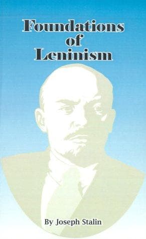 Portada de Foundations of Leninism