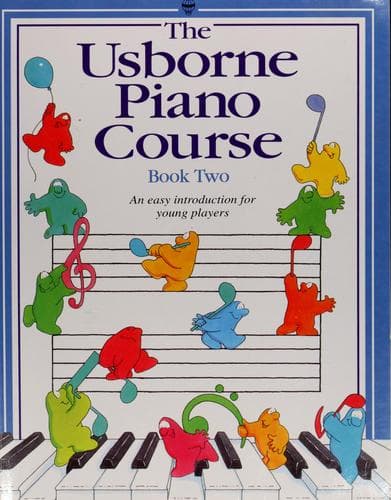 Portada de The Usborne piano course