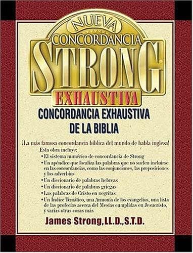 Portada de Nueva concordancia Strong exhaustiva