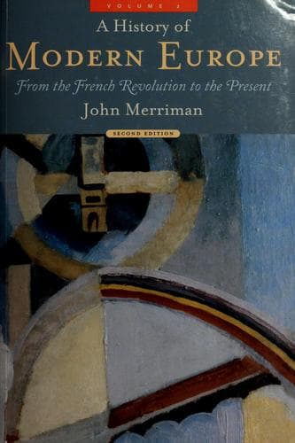 Portada de A history of modern Europe