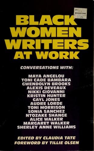 Portada de Black women writers at work