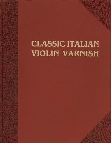 Portada de Classic Italian Violin Varnish