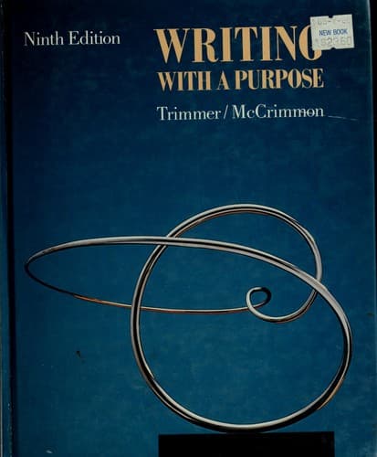 Portada de Writing with a purpose