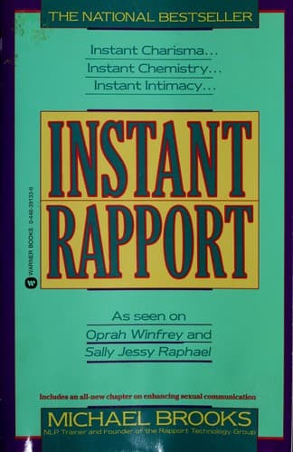 Portada de Instant rapport