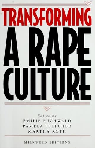 Portada de Transforming a rape culture