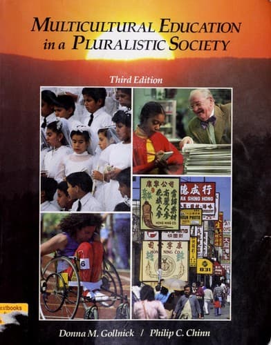 Portada de Multicultural education in a pluralistic society