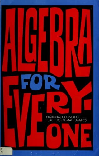 Portada de Algebra for Everyone