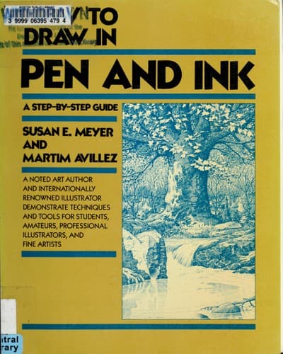 Portada de How to draw in pen and ink