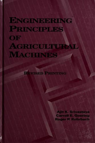 Portada de Engineering principles of agricultural machines