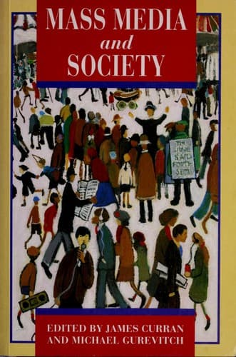 Portada de Mass media and society