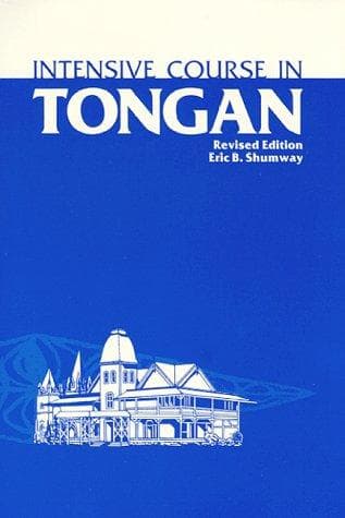Portada de Intensive course in Tongan