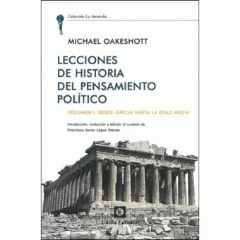 Portada de Lecciones de Historia del Pensamiento Político