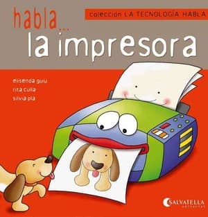 Portada de Habla... la impresora