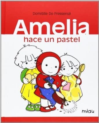 Portada de Amelia hace un pastel