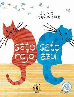 Portada de Gato rojo, gato azul
