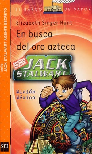 Portada de En busca del oro azteca