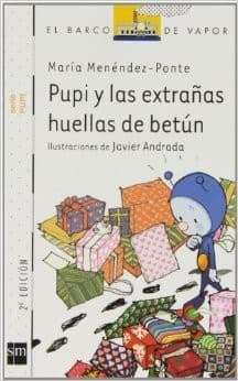 Portada de Pupi y las extrañas huellas de betún