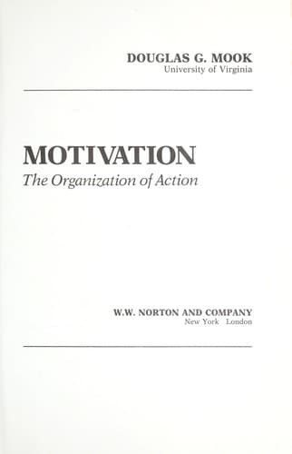 Portada de Motivation