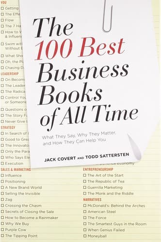 Portada de The 100 best business books of all time