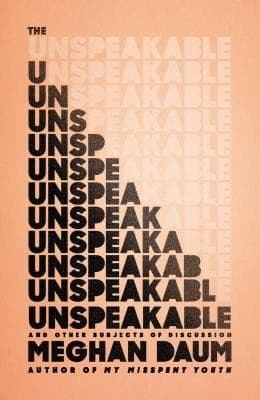 Portada de The unspeakable : and other subjects of discussion
