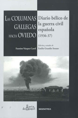 Portada de Las columnas gallegas hacia Oviedo