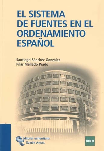 Portada de El sistema de fuentes en el ordenamiento español