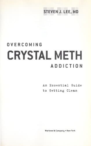 Portada de Overcoming crystal meth addiction