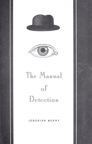 Portada de The manual of detection