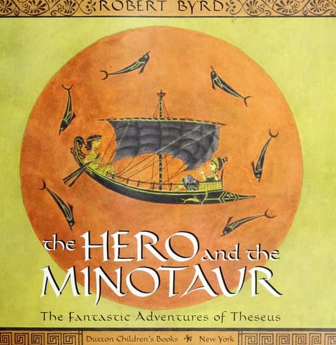 Portada de The hero and the minotaur