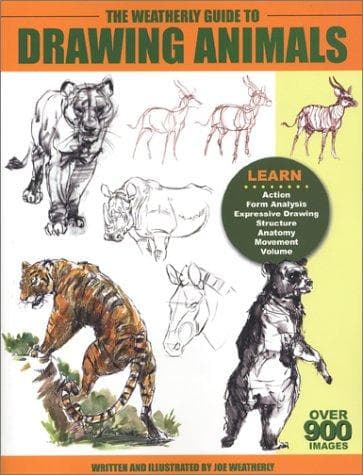 Portada de The Weatherly Guide to Drawing Animals