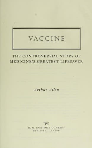 Portada de Vaccine