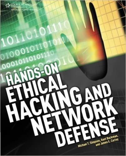 Portada de Hands-on ethical hacking and network defense