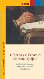 Portada de La España y el Cervantes del primer Quijote