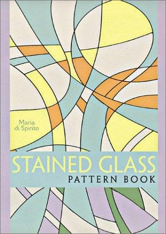 Portada de Stained glass pattern book