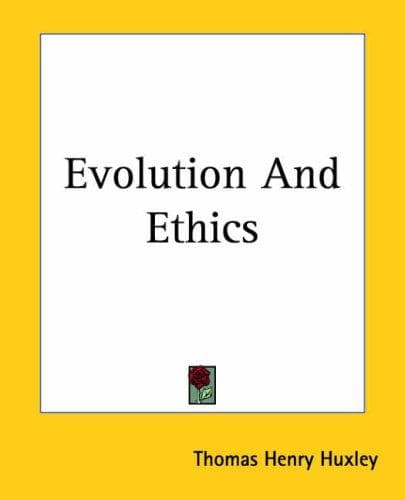 Portada de Evolution And Ethics