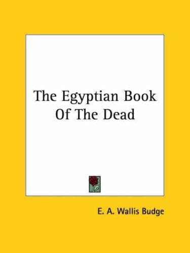 Portada de The Egyptian Book of the Dead