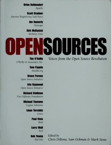 Portada de Open sources