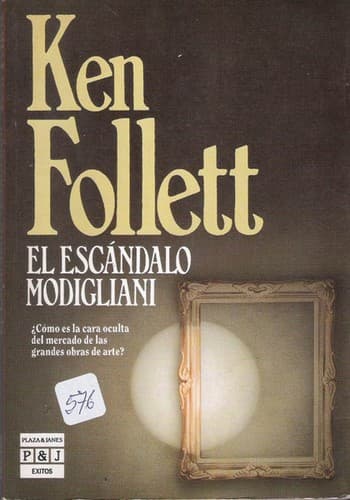 Portada de El escándalo de Modigliani
