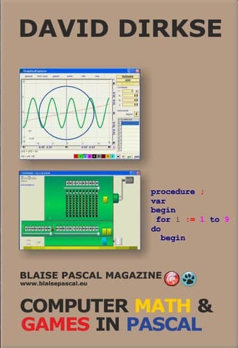 Portada de Computer Math and Games in Pascal