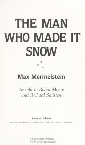 Portada de The man who made it snow