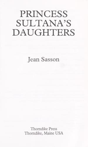 Portada de Princess Sultana's daughters