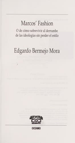Portada de Marcos' fashion