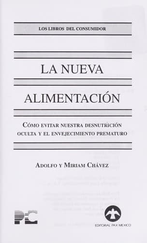Portada de La nueva alimentación