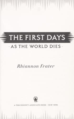 Portada de The first days