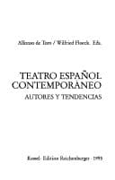 Portada de Teatro español contemporáneo
