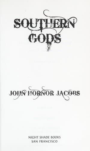 Portada de Southern Gods