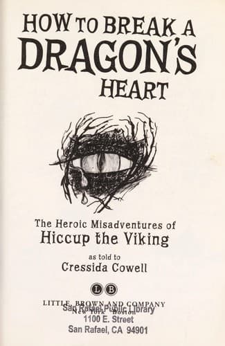 Portada de How to break a dragon's heart