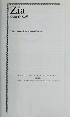Portada de Zia