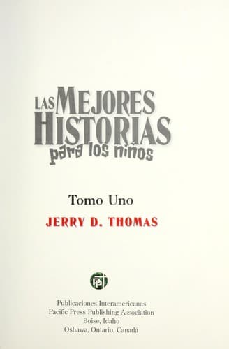 Portada de Las mejores historias para los nin os